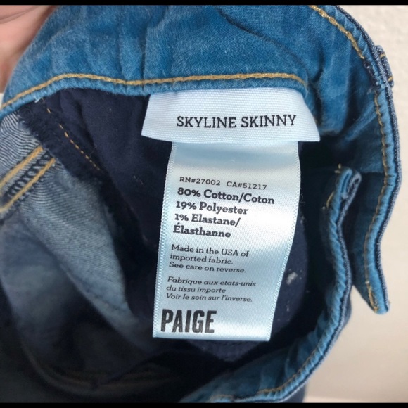 PAIGE | Skyline Skinny Jeans - Picture 7 of 7